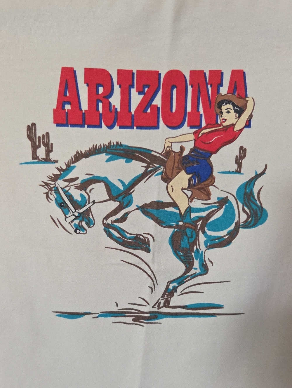 COLLECTIF Cowgirl Pinup Tshirt